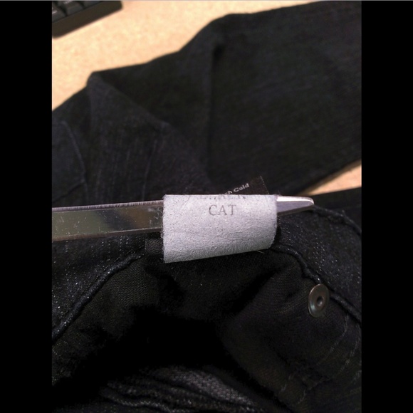 SOLD James Jeans Twiggy Black Cat Skinny Womens 25 #346 - Picture 8 of 9